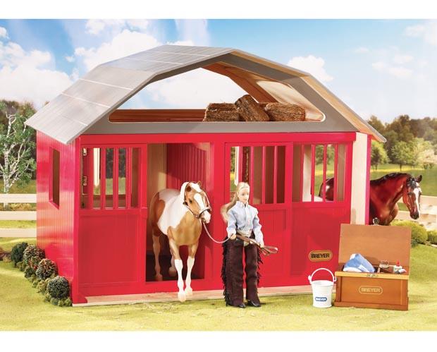 BREYER TRADITIONAL RED TWO STALL BARN – Sprenger's Rural Traders