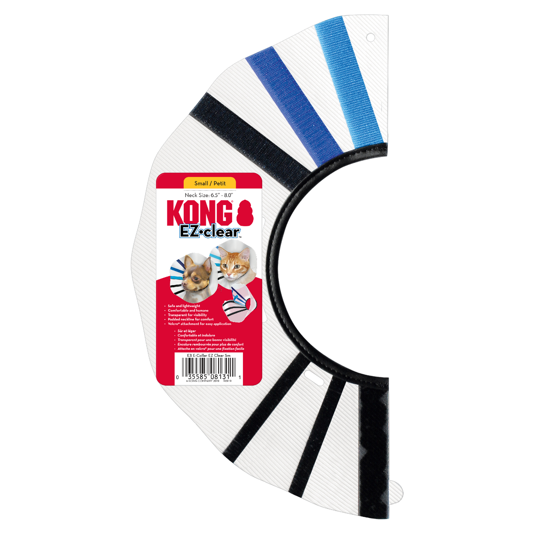 KONG EZ CLEAR COLLAR SMALL Sprenger s Rural Traders