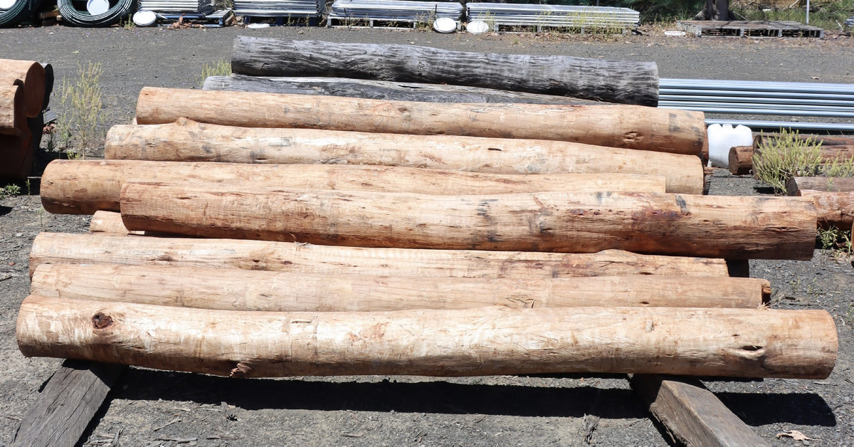 ITS IRONBARK TIMBER ROUND POSTS 200-250mm, 8-10inch – Sprenger's Rural ...