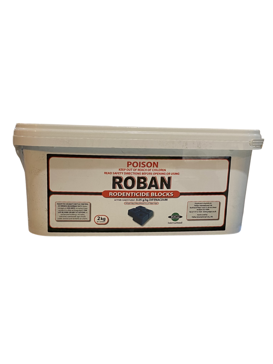 ROBAN RODENTICIDE BLOCKS BUCKET – Sprenger's Rural Traders